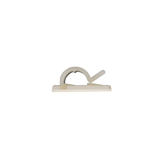 Cable Clips - Self Adhesive - Natural - 11.5mm - Pack Of 50 - Up to 11.5mm