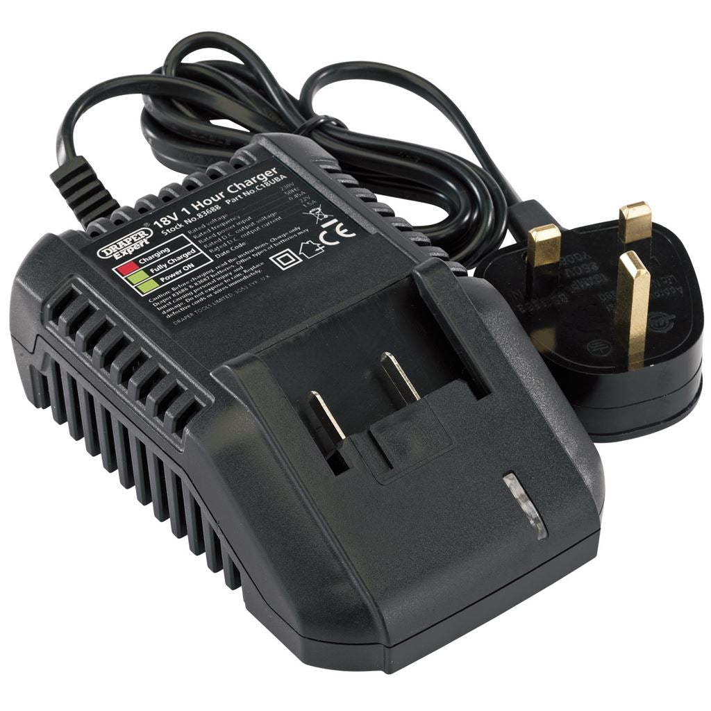 18V Universal Battery Charger for Li-ion and Ni-Cd Battery Packs