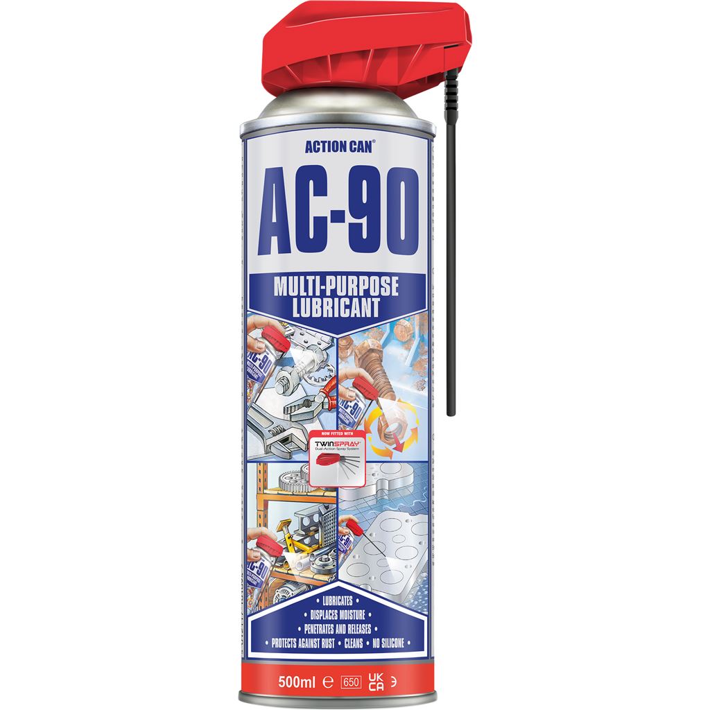 AC-90 Multi-Purpose Lubricant LPG Twin Spray 500ML