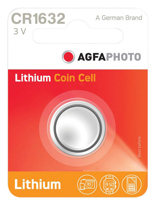 AGFA Lithium Button Cells Blister of 1