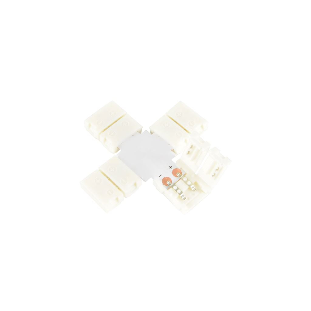 Professional Single Colour LED Tape Connectors - 10mm X - pack 5 - SC10-X