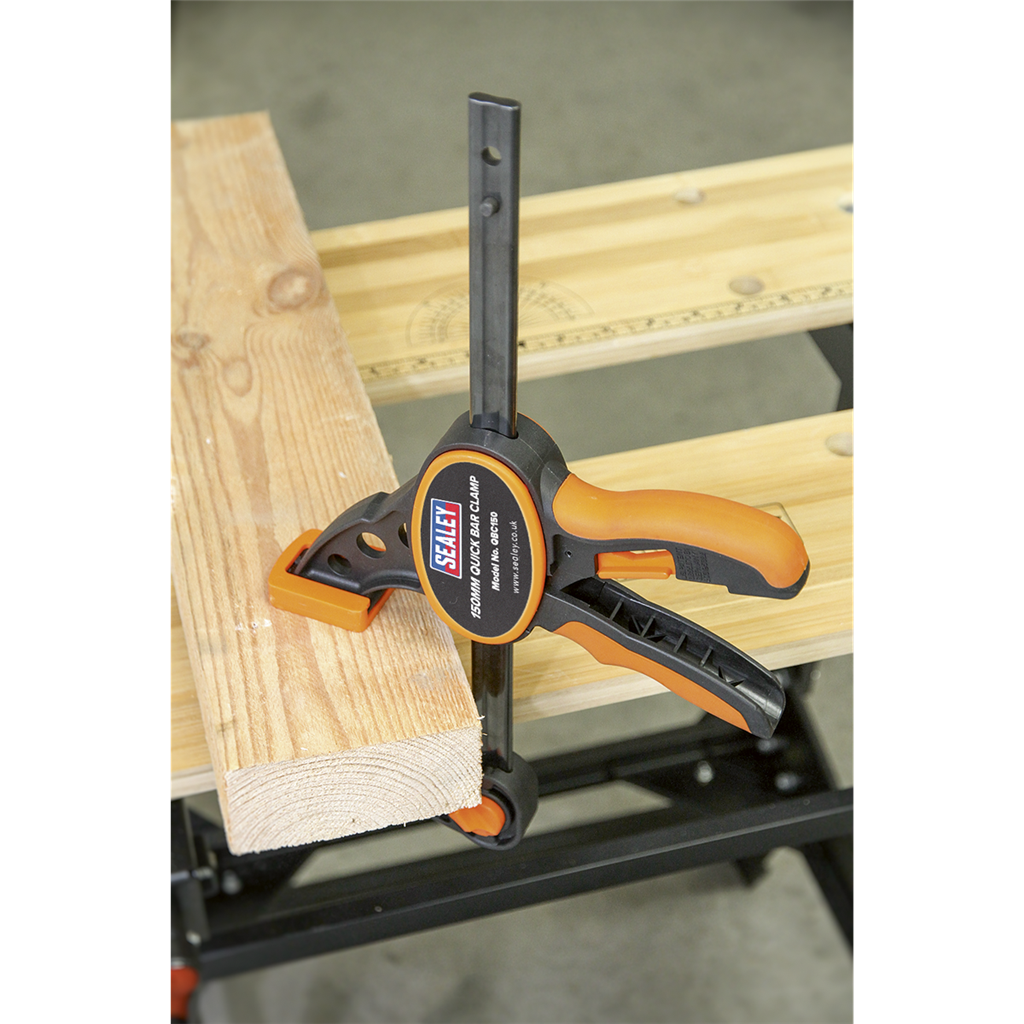 Quick Bar Clamp 150mm - 2pc Set