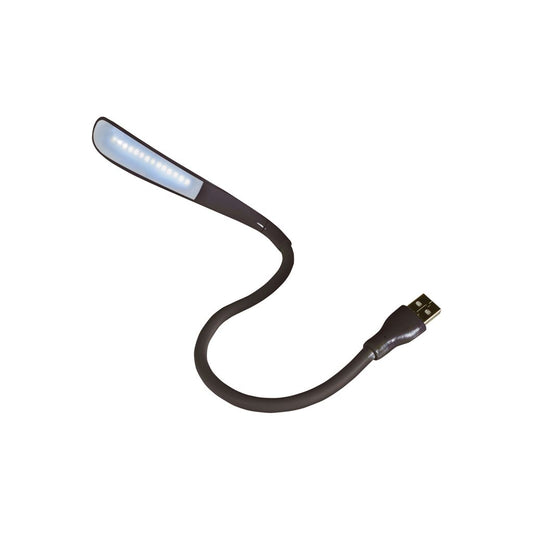 Flexible USB LED Lamp - Portable Flexi-Lamp Black - FLEX-B