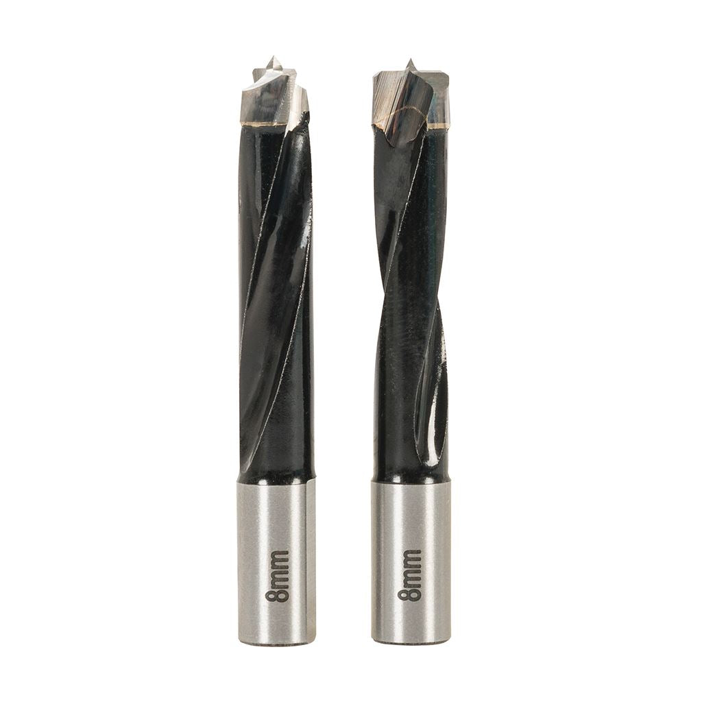 Triton Dowel Jointer Bits 8mm 2pk - TDJDB8