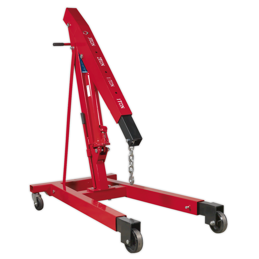 Fixed Frame Engine Crane with Extendable Legs 3 Tonne