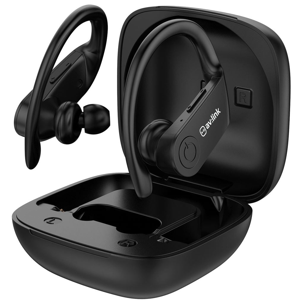 Ear Shots Active: Splashproof True Wireless Sports Earphones & Charging Case