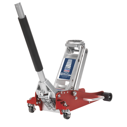 Trolley Jack 1.5 Tonne Low Profile Aluminium Rocket Lift