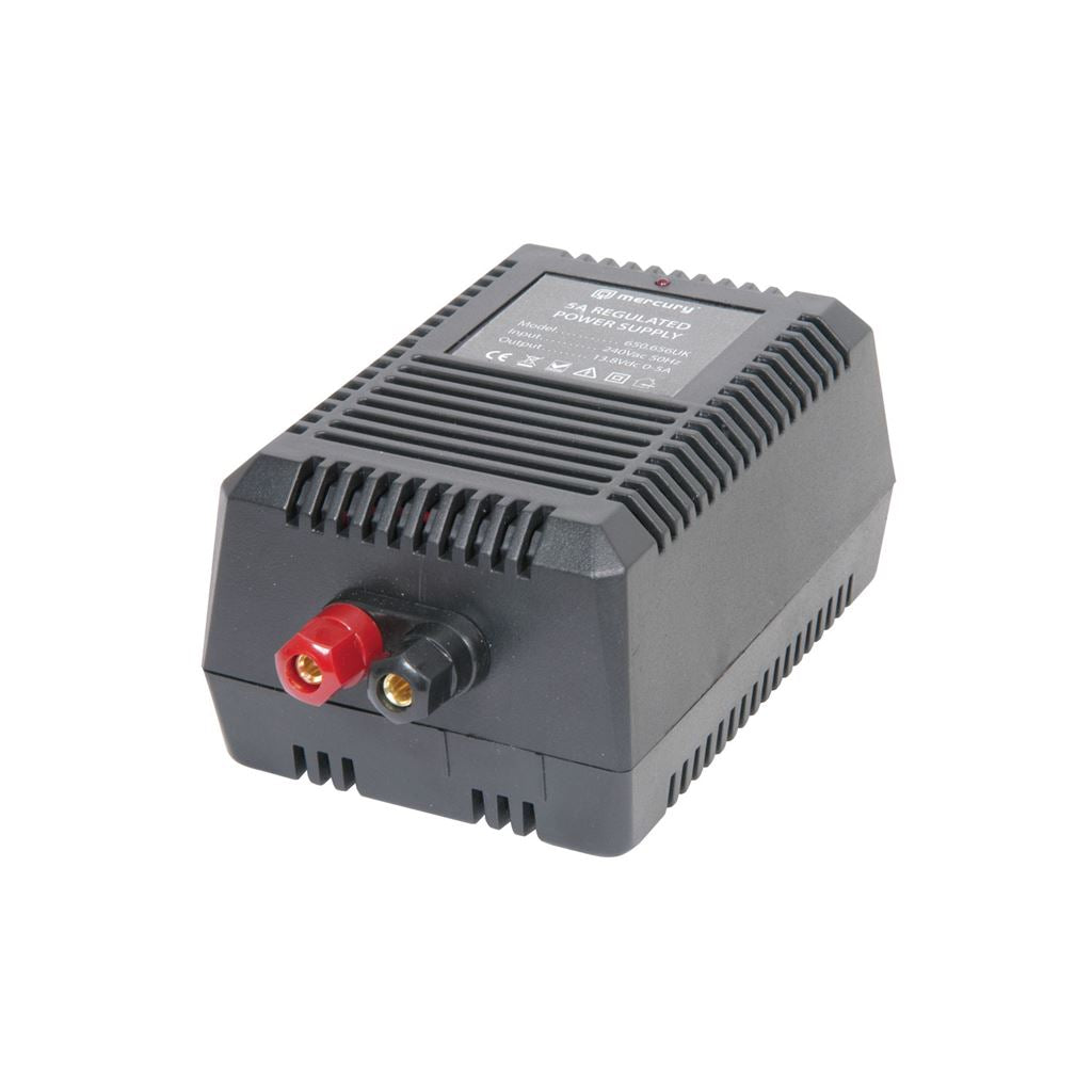 Switch-mode 13.8V Bench Top Power Supplies - (UK version) 5A supply - CB-R5