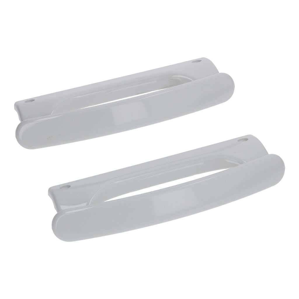 Whirlpool - Indesit Domestic Refrigerator Handle, White - 2pc Kit