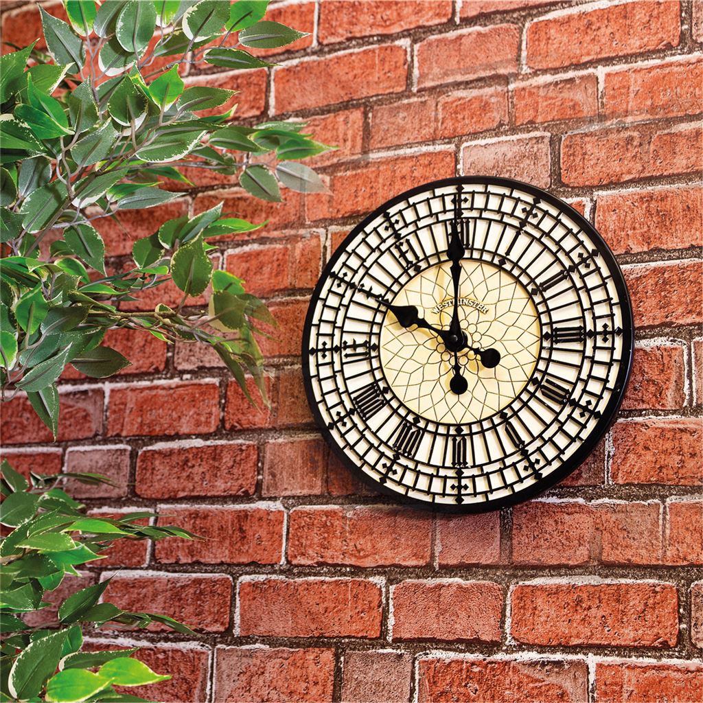 Big Ben Design 12" Outdoor/indoor Wall Clock