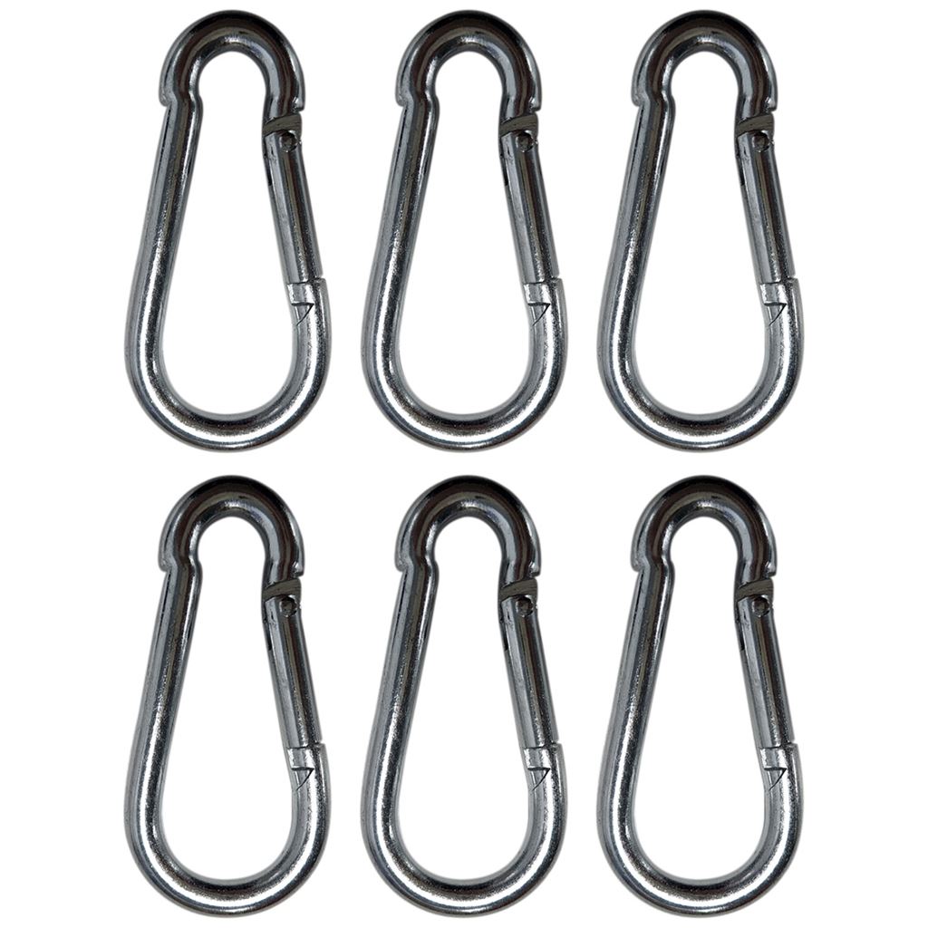 Carabiners - Pack of 6 - x Spring - CARABINER-6