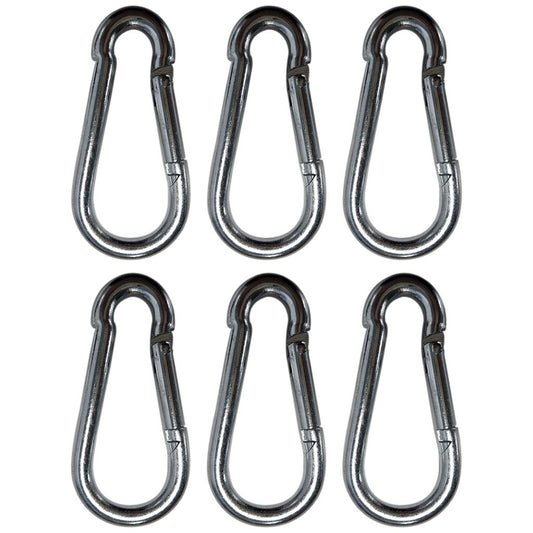 Carabiners - Pack of 6 - x Spring - CARABINER-6