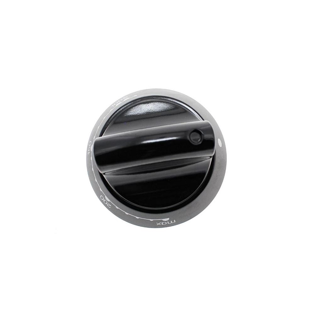 Knob Energy Regulato R Main Black for Hotpoint Cookers and Ovens