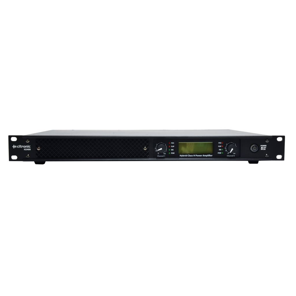 Hybrid Class-H Power Amplifiers - H2400 2x900W @ 4ohm