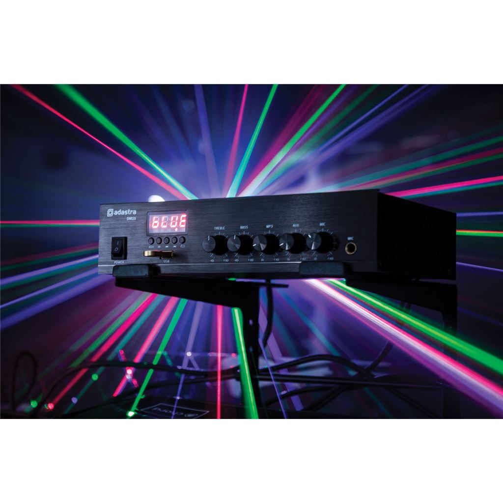 DM-Series Mixer-Amp with USB/FM and Bluetooth - DM25 Digital 100V 25W