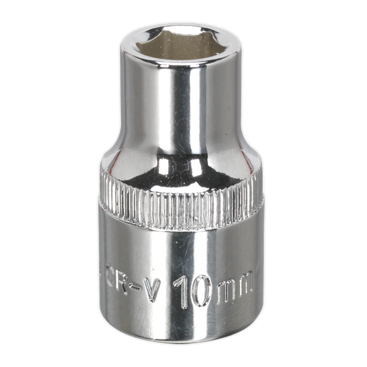 WallDrive&#174; Socket 10mm 1/2"Sq Drive Fully Polished