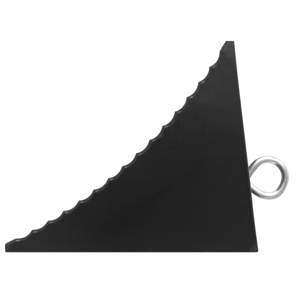 Wheel Chock Heavy-Duty Rubber - Single