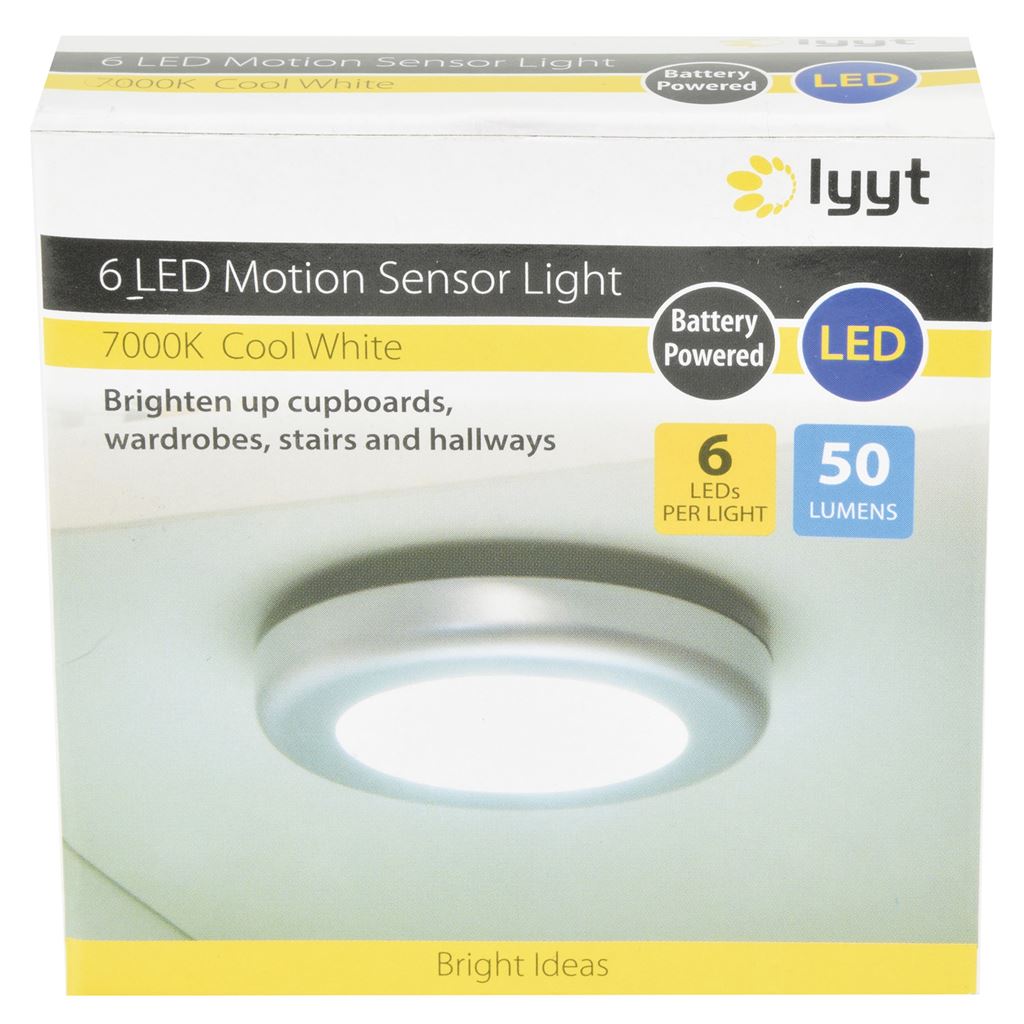 6 LED Motion Sensor Light - SENSOR-L