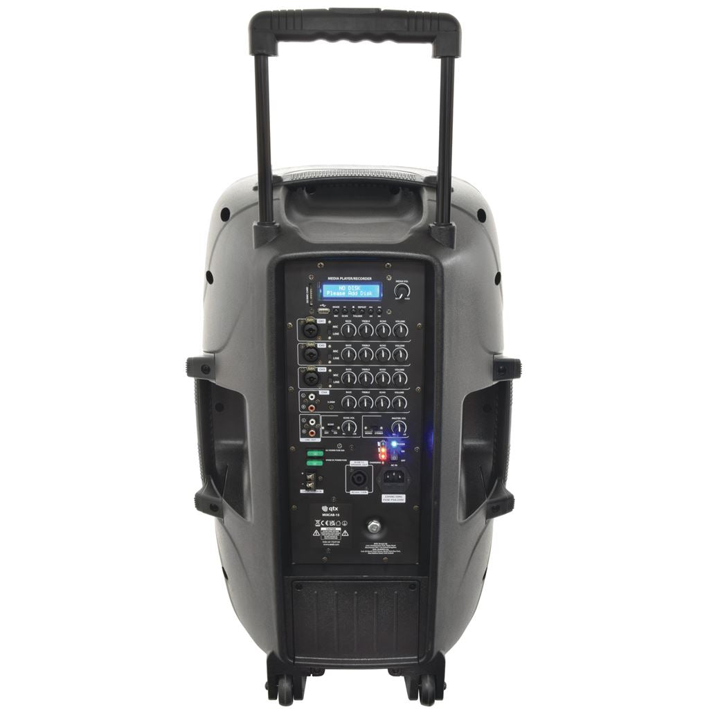 Mixcab-15 Portable Mixer PA - 150W with + USB/SD/FM/BT