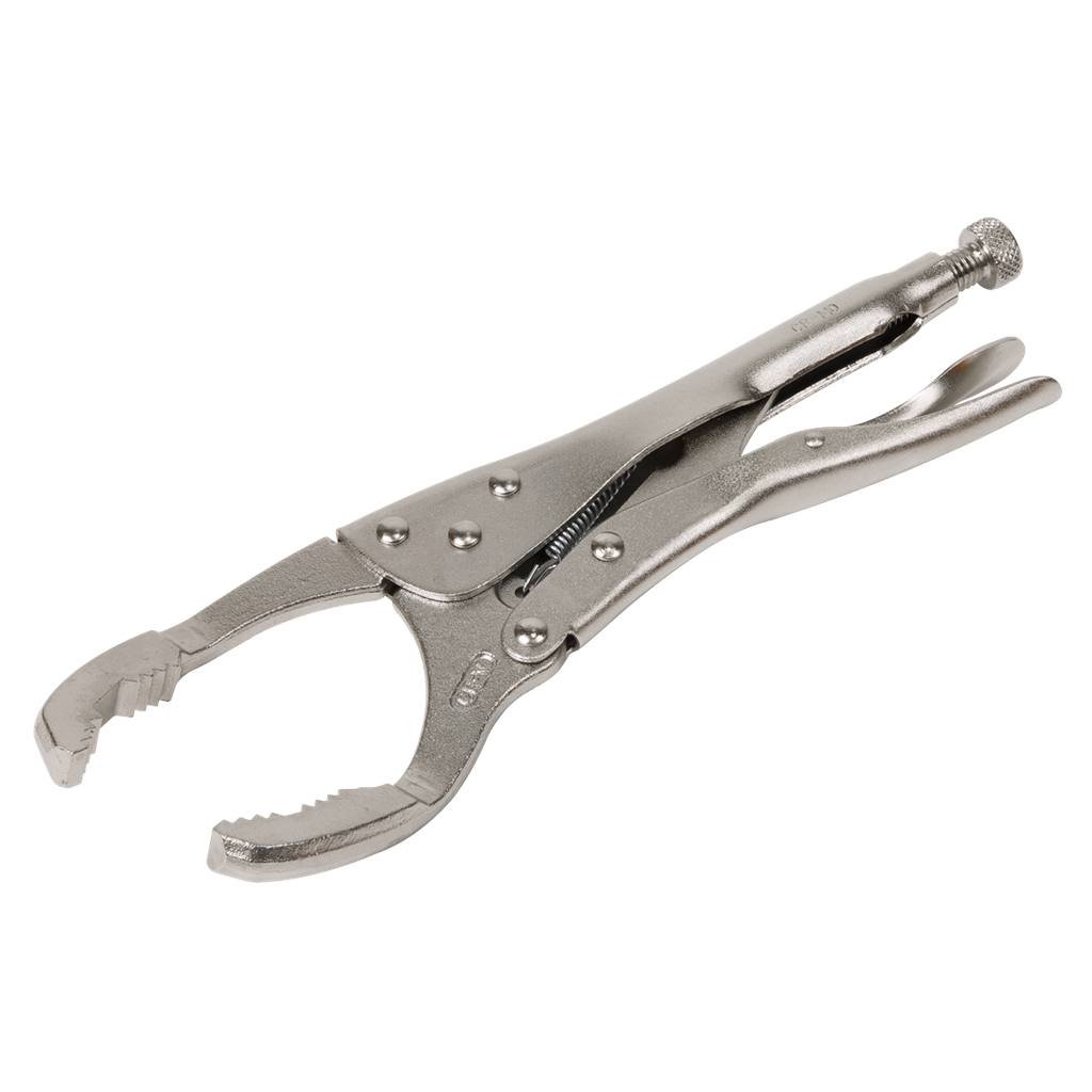 &#216;45-130mm Oil Filter Locking Pliers - Angled