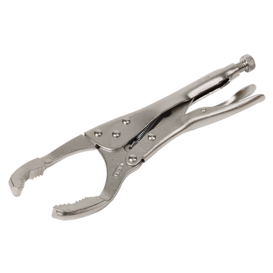 &#216;45-130mm Oil Filter Locking Pliers - Angled