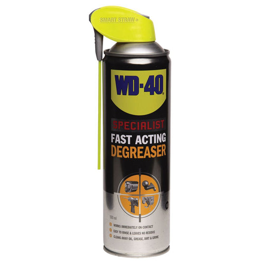 WD-40 Specialist Fast Acting Degreaser with Smart Straw 500ml