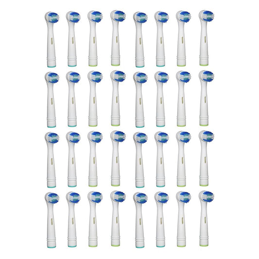 Replacement Oral B Toothbrush Heads Compatible With Braun Oral-B Toothbrushes x 32