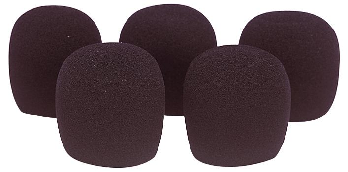 Foam Microphone Windshield 45mm Pk of 5