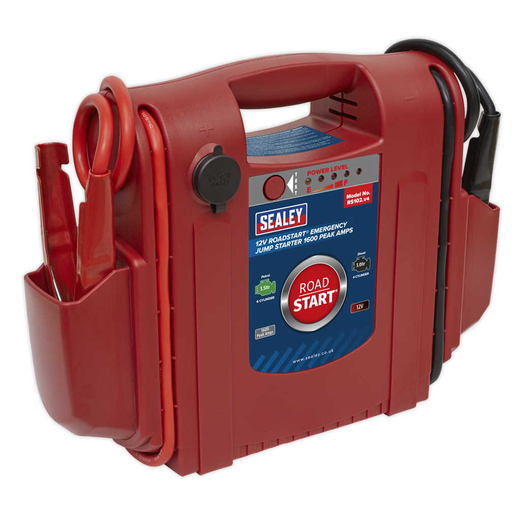 RoadStart&#174; Emergency Jump Starter 12V 1600 Peak Amps