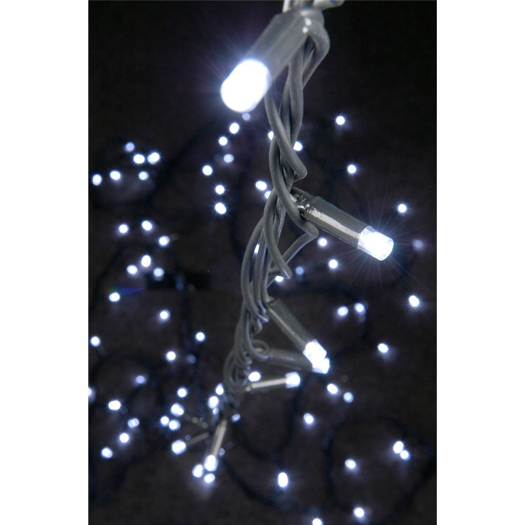 Heavy Duty LED String Lights with Controller - 180 w/Cont CW - HD180C-WHT