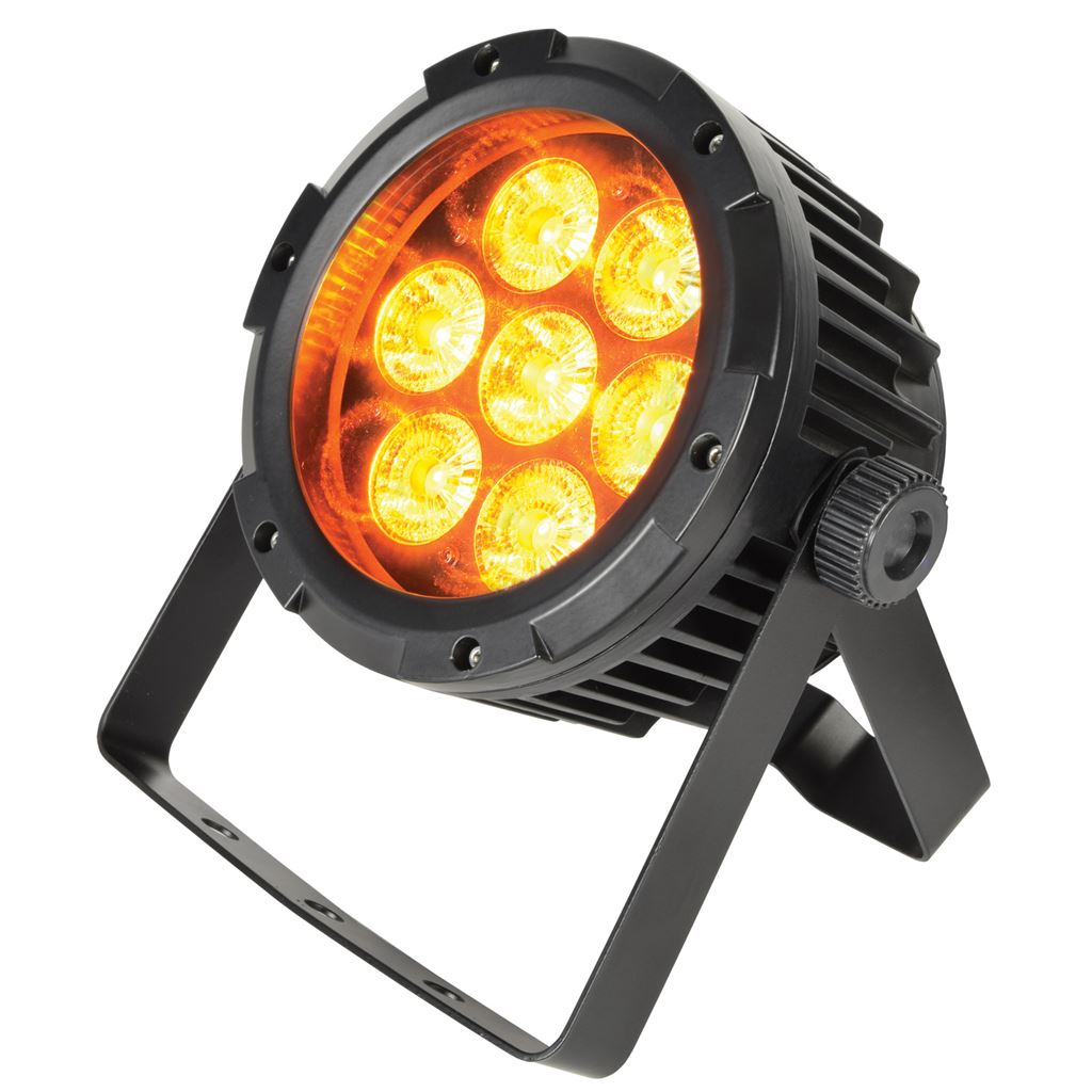 HIPAR-100: 100W Weatherproof RGBWA PAR Can - IP65 Light