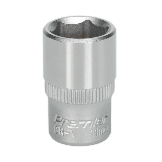 WallDrive&#174; Socket 11mm 1/4"Sq Drive