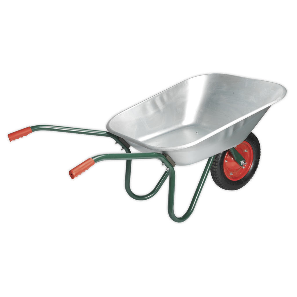 Wheelbarrow 65L Galvanized