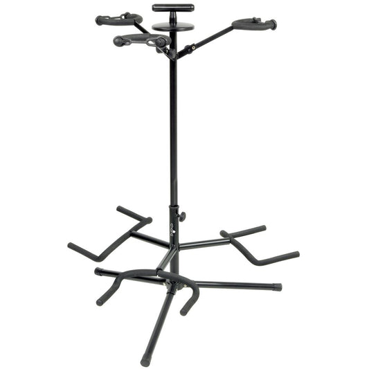 Triple Guitar Stand with Neck Support - GS-3