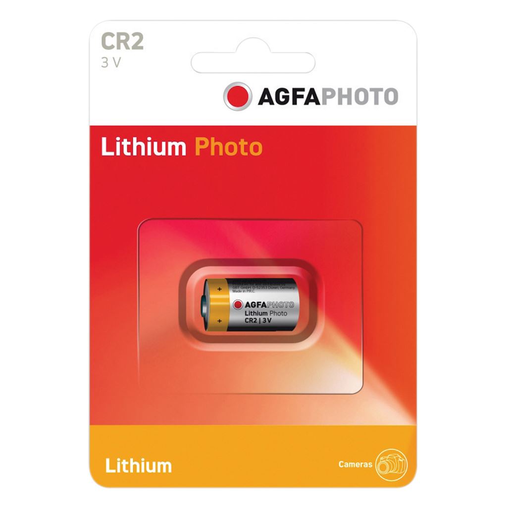 AGFA PHOTO Lithium Cell CR2 (Card Of One)