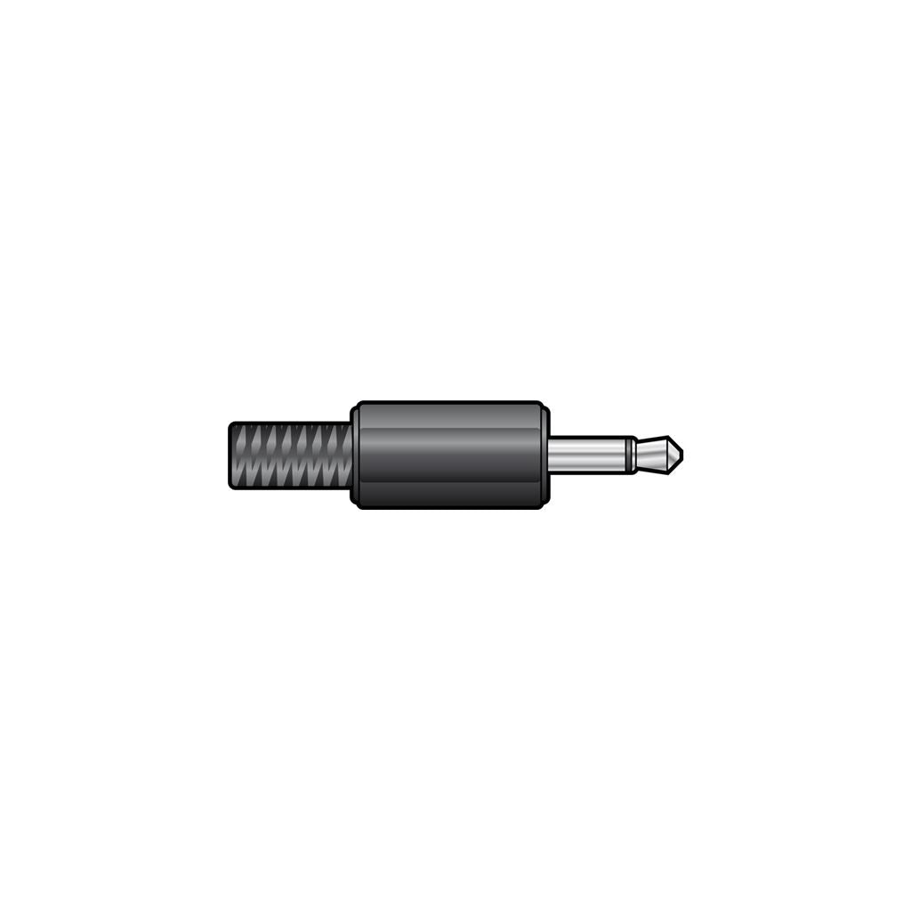 3.5mm mono plug, plastic