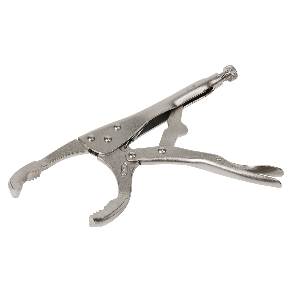 &#216;45-130mm Oil Filter Locking Pliers - Angled