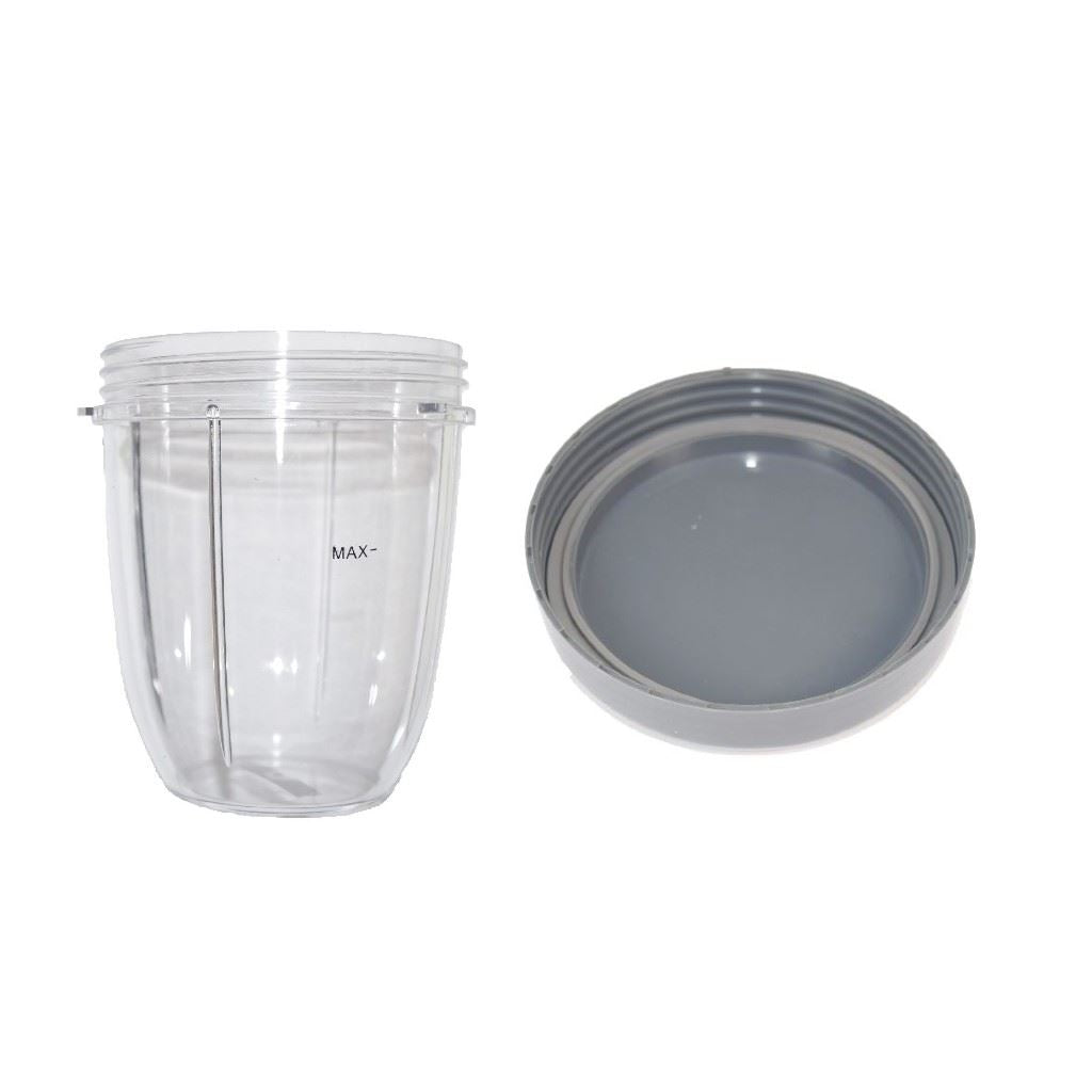 Nutribullet 600W 900W Series Blender Juicer Replacement Large Cup Mug 32oz 1000ml and Lid Cap with Seal&#160; &#160;