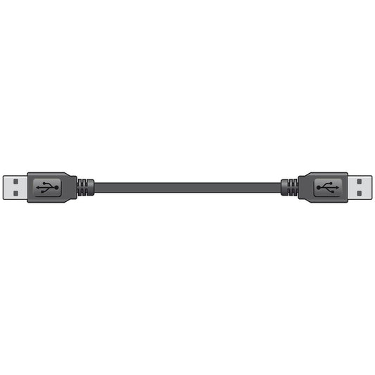 USB 2.0 Type A Plug to Type A Plug Leads - 1.5m