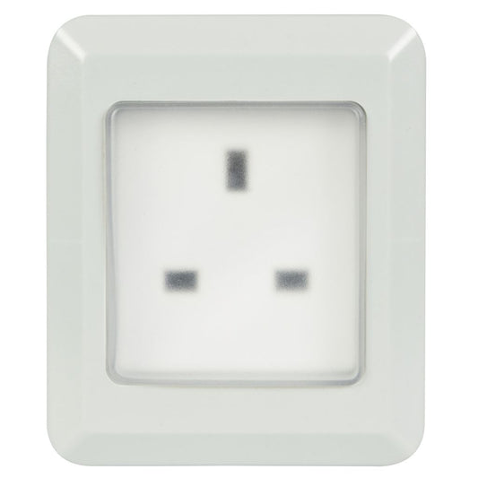 Weatherproof 1 Gang Outdoor Socket - IP55