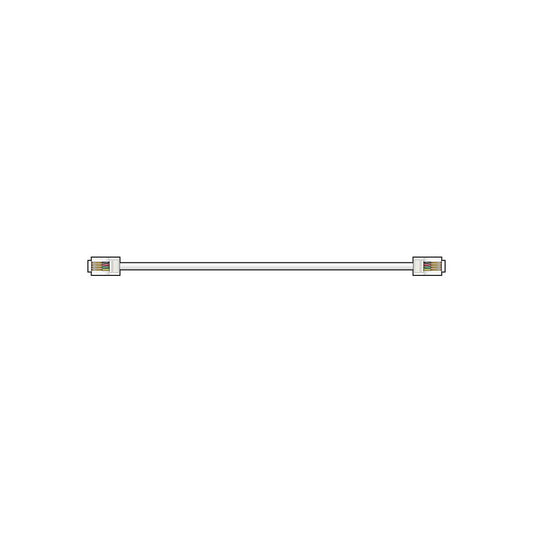 RJ11 Modular Leads - plug to plug 5.0m