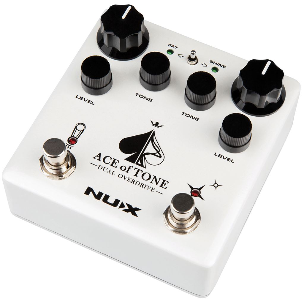 Ace of Tone Dual Stacked Overdrive Pedal