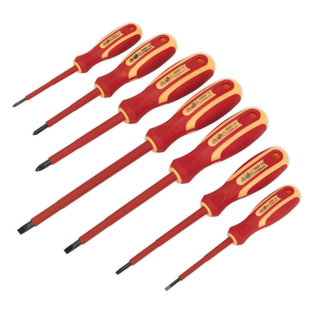 Screwdriver Set 7pc Electrician&#39;s VDE Approved