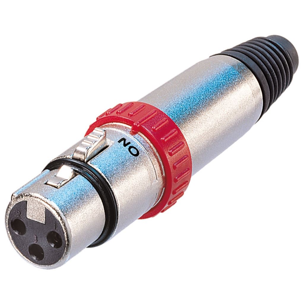 Neutrik NC3FXS Female 3 Pin XLR Switched Line Socket