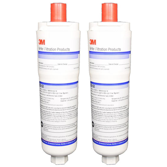 2 x Fridge Water Filter Cuno CS-52 Filter for American Refrigerators