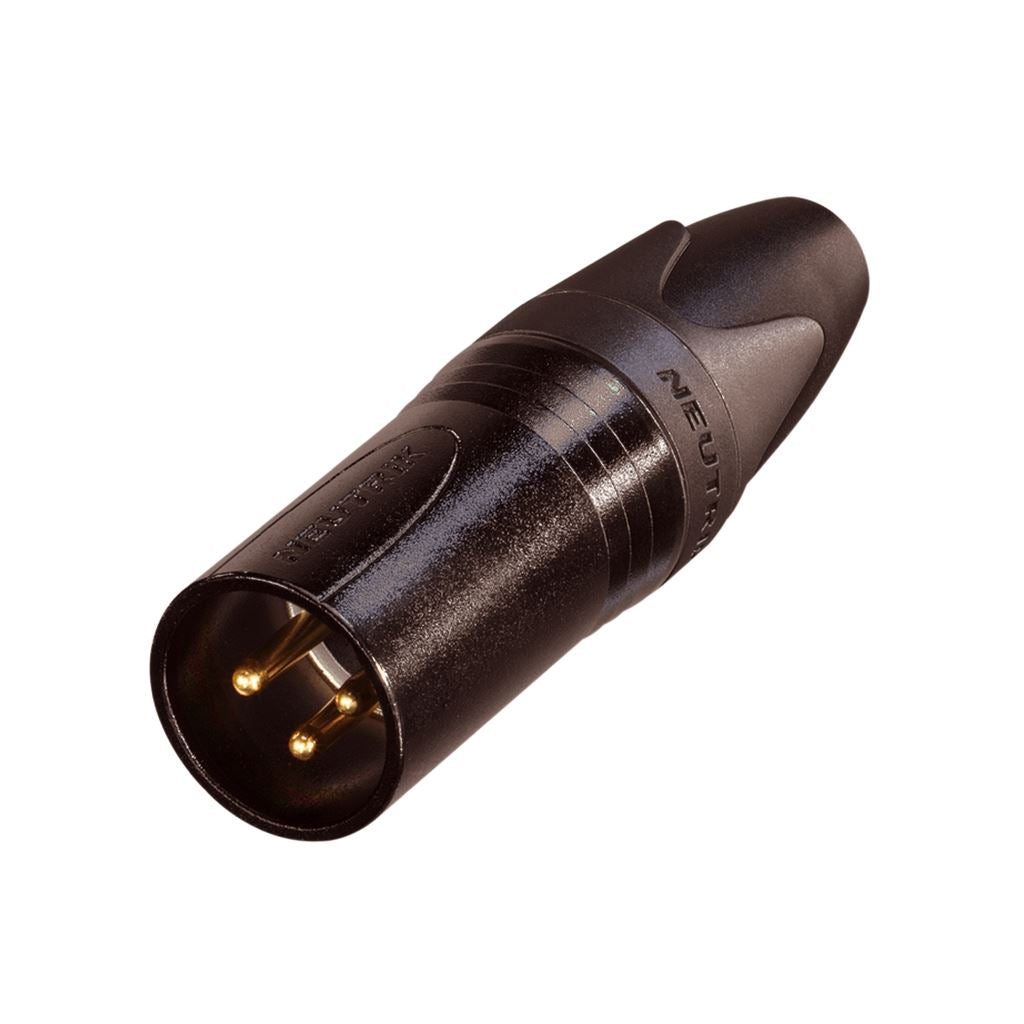 Neutrik NC3MXX-BAG Male 3 Pin XLR Line Plug With Silver Plated Contacts