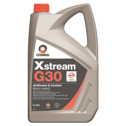 Xstream G30 Antifreeze & Coolant - Ready To Use - 5 Litre