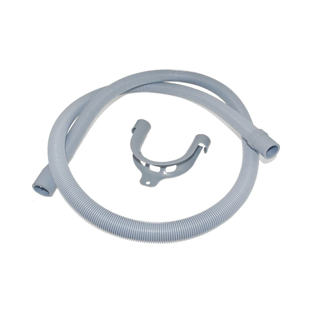 Universal Washing Machine and Dishwasher Outlet Drain Hose and Hook 1.5 Meter