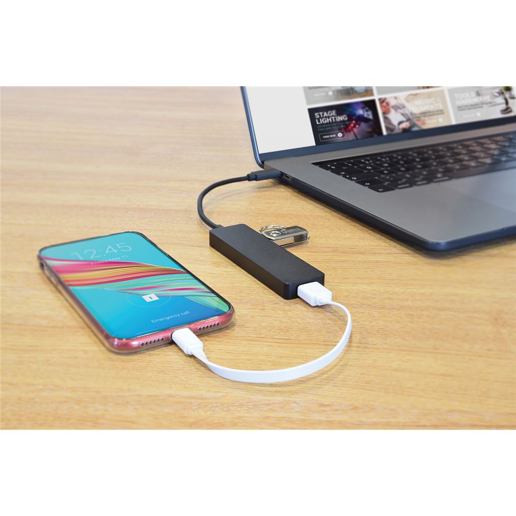 4 Port SuperSpeed USB Type-C Hub - USB-C