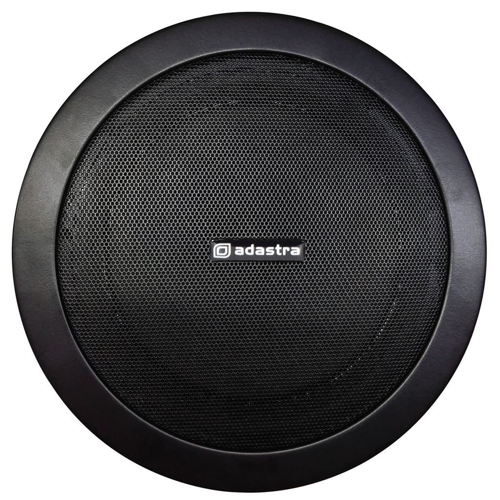 Metal Quick Fit 100V Ceiling Speakers - 5.25in 6W black - EC56V-B